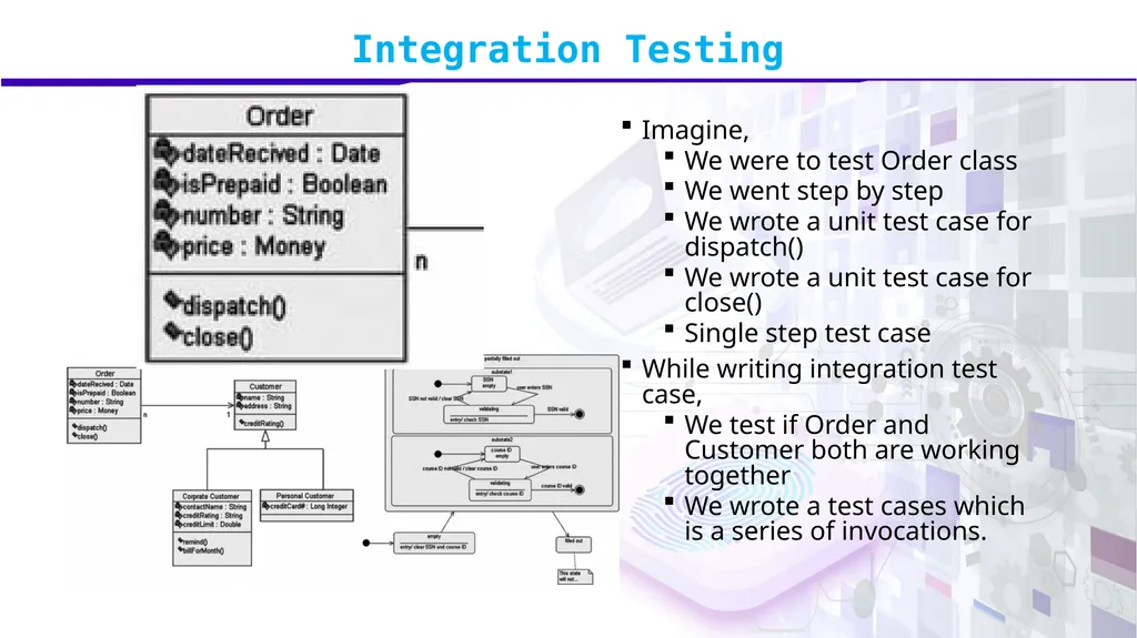 Software Verification and Validation Lecture No. 7 - slide 10 of 49