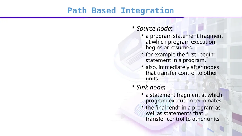 Software Verification and Validation Lecture No. 7 - slide 37 of 49