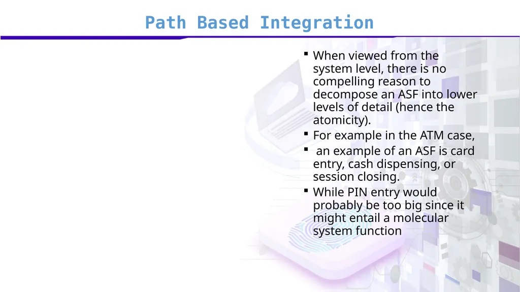 Software Verification and Validation Lecture No. 7 - slide 45 of 49