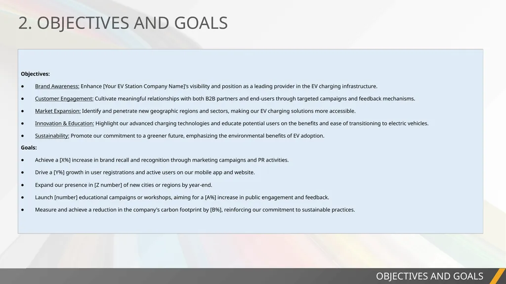 PROJECT REPORT ANNUAL MARKETING REPORT EXAMPLE - slide 4 of 13