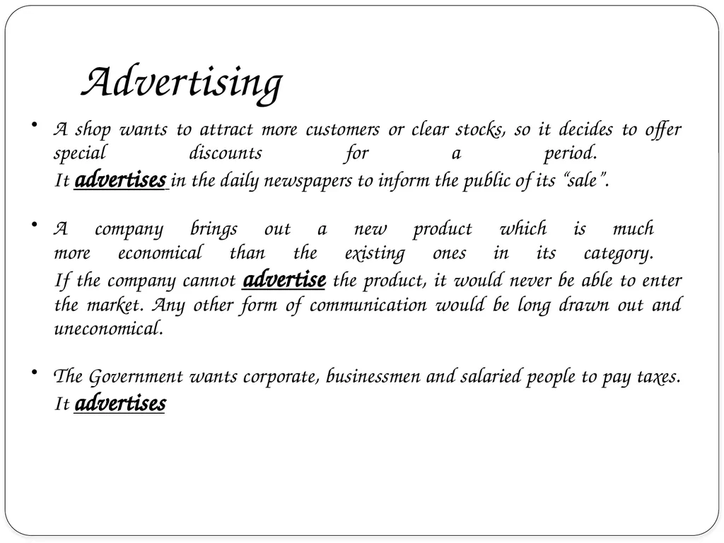 Prof. Swati What is advertising?? The term - slide 4 of 28