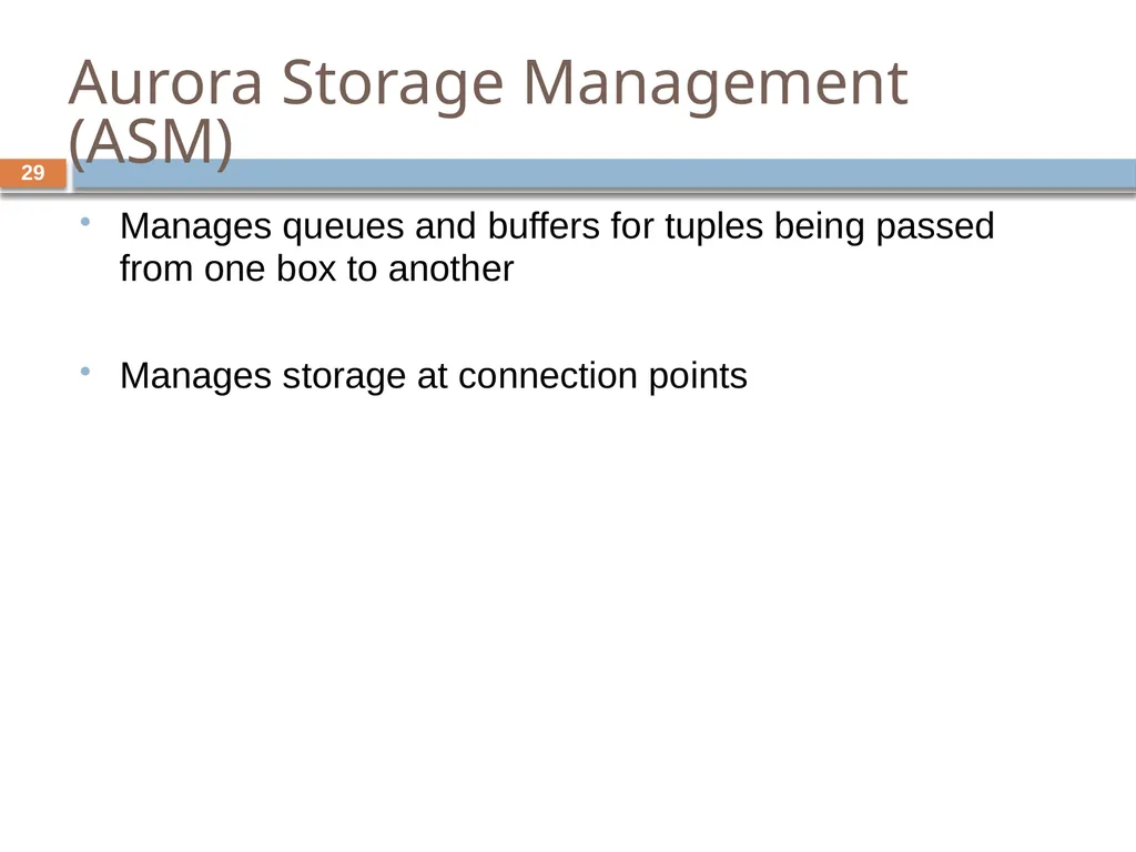 Monitoring streams: a new class of data management - slide 29 of 58