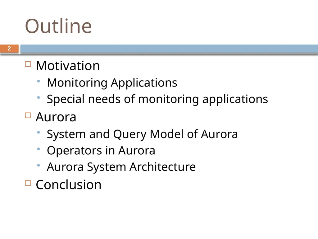 Monitoring streams: a new class of data management - slide 2 of 58