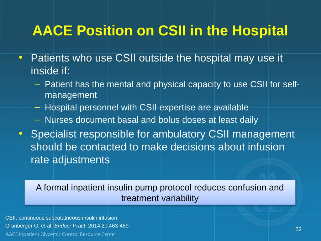 Management of Inpatient Hyperglycemia in Special - slide 32 of 61