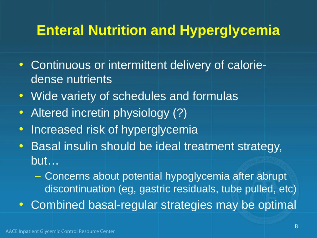 Management of Inpatient Hyperglycemia in Special - slide 8 of 61
