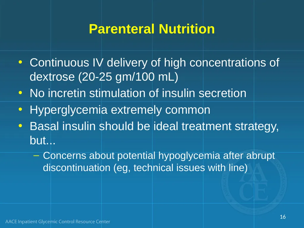 Management of Inpatient Hyperglycemia in Special - slide 16 of 61