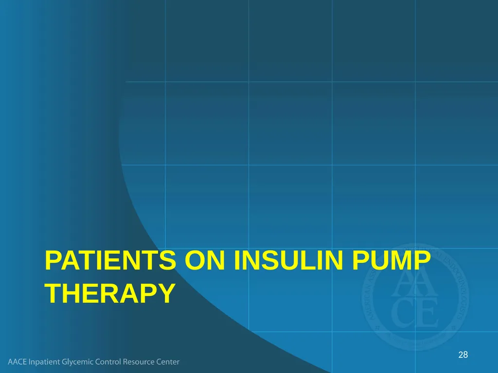 Management of Inpatient Hyperglycemia in Special - slide 28 of 61