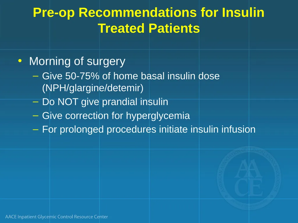 Management of Inpatient Hyperglycemia in Special - slide 49 of 61