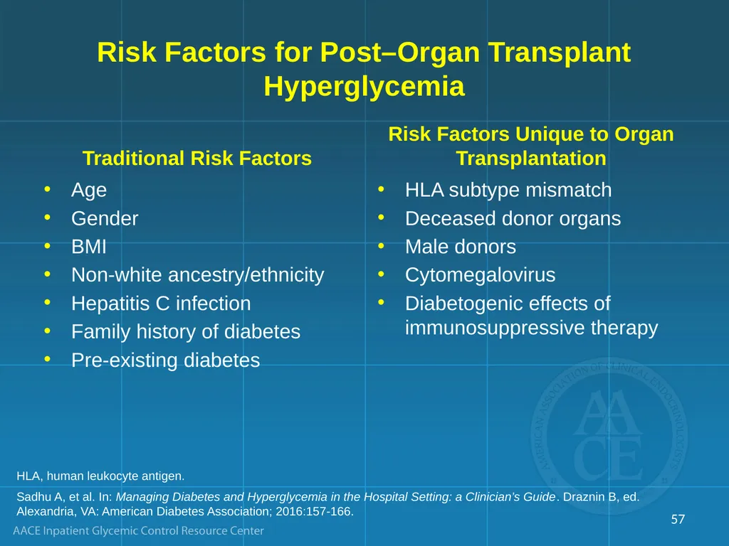 Management of Inpatient Hyperglycemia in Special - slide 57 of 61
