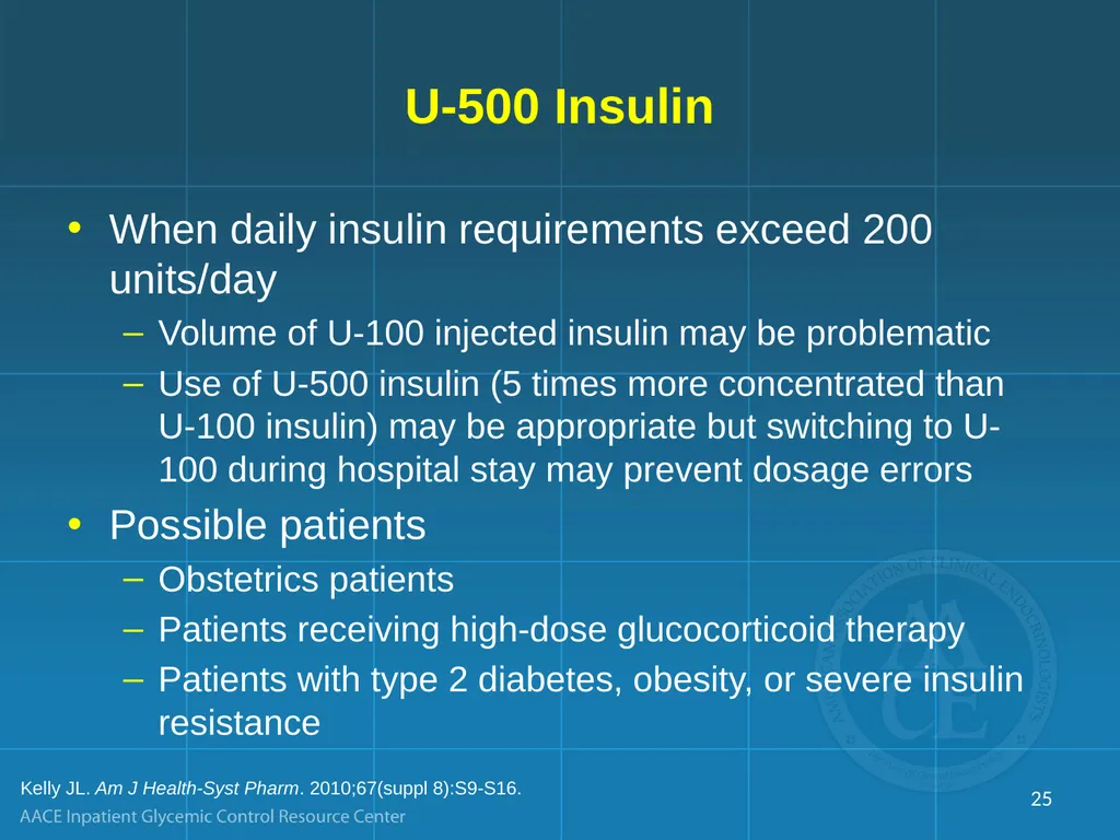 Management of Inpatient Hyperglycemia in Special - slide 25 of 61