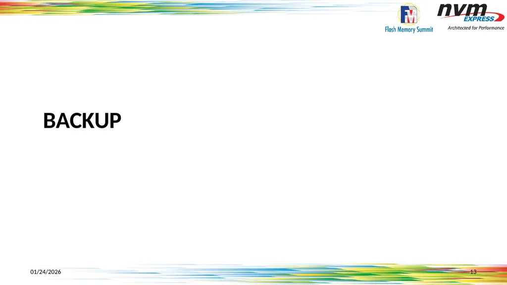 Standardizing Zones Across the Storage Ecosystem - slide 13 of 17