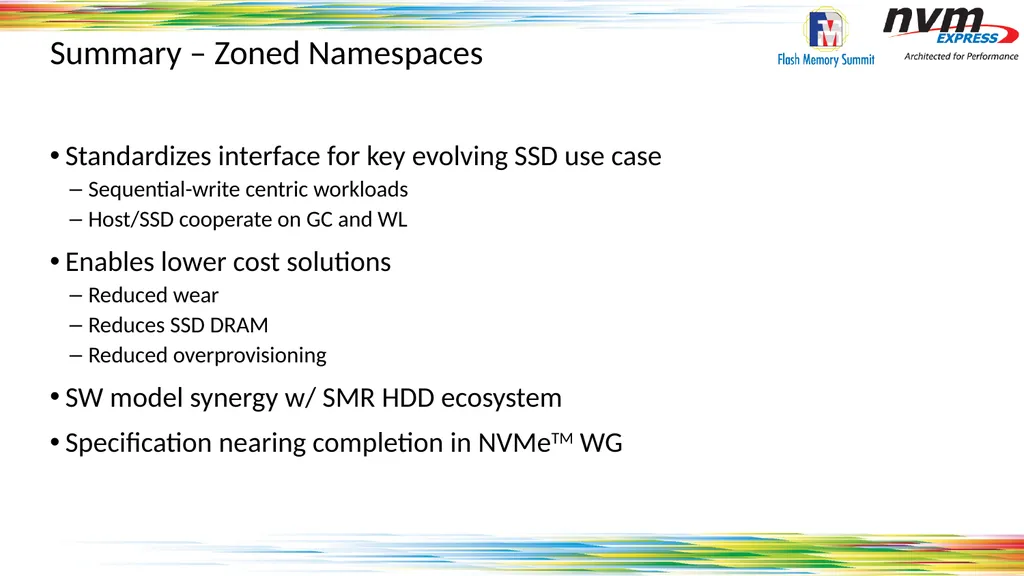 Standardizing Zones Across the Storage Ecosystem - slide 11 of 17