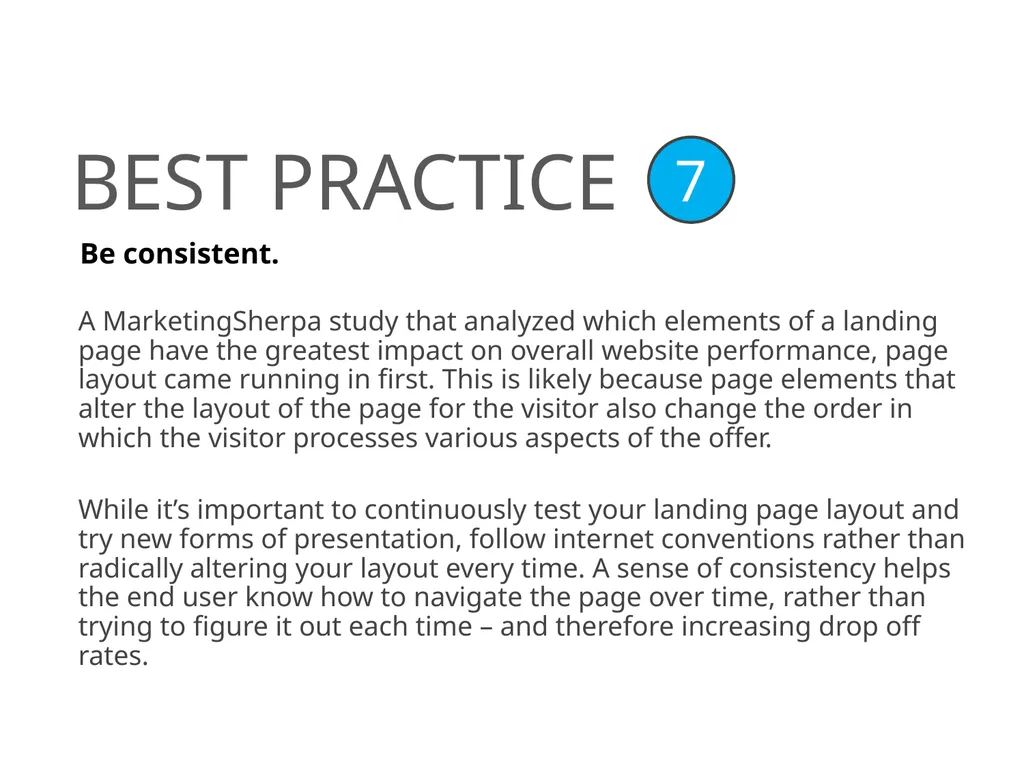 How to Create a High-Converting Landing Page TABLE - slide 11 of 30