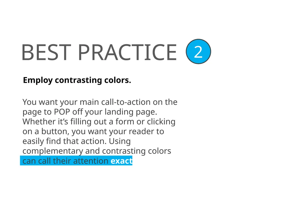 How to Create a High-Converting Landing Page TABLE - slide 6 of 30