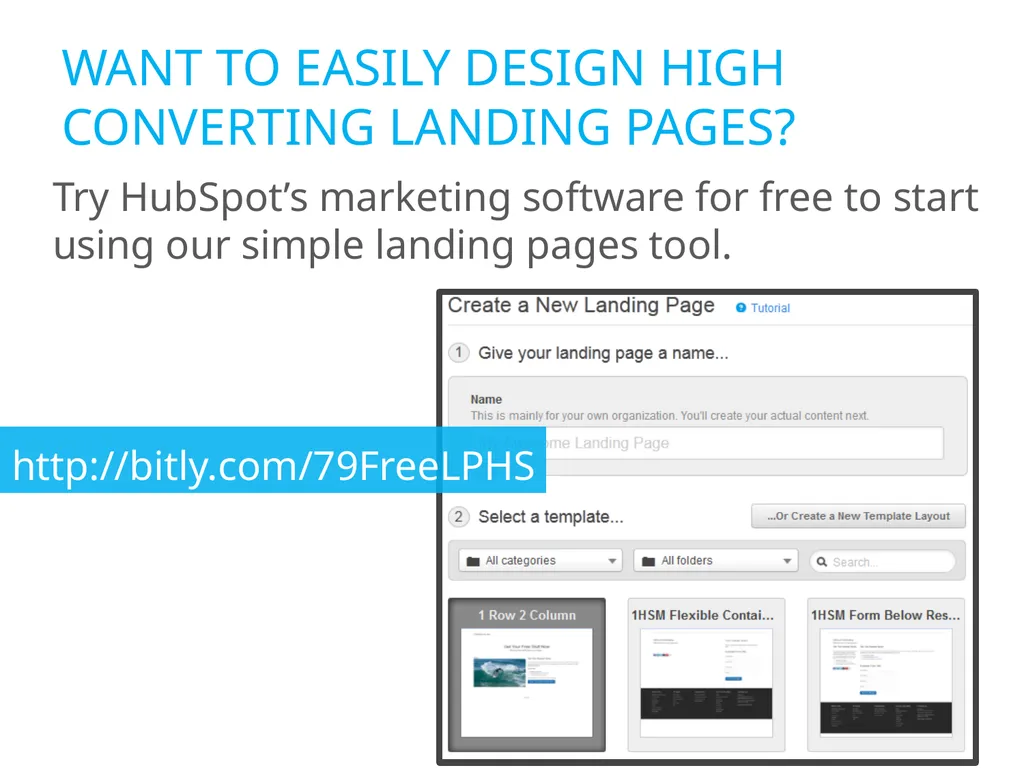 How to Create a High-Converting Landing Page TABLE - slide 30 of 30