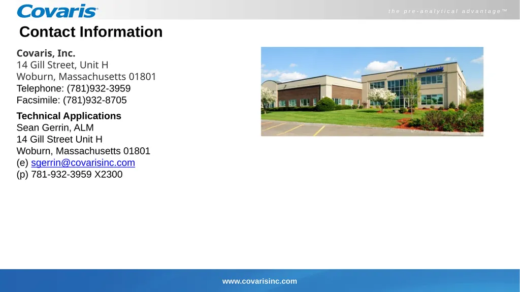 Covaris truXTRAC – MALDI TOF MS Peptide Extraction - slide 8 of 8