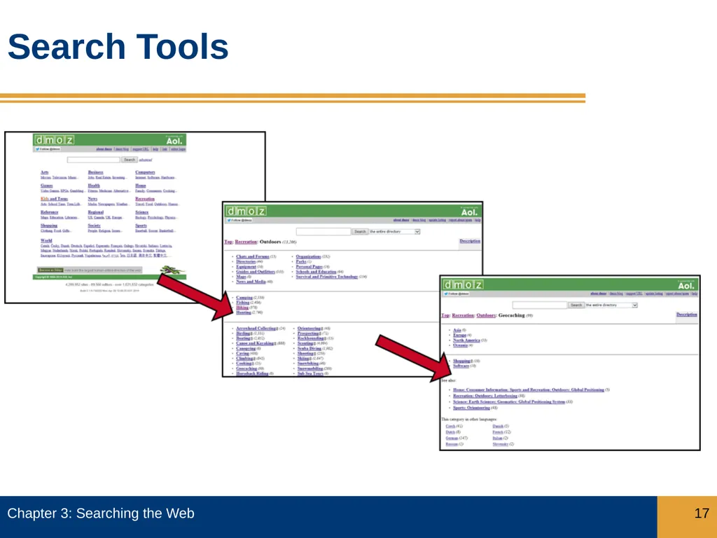 Objectives Describe how search engines work, and - slide 17 of 37