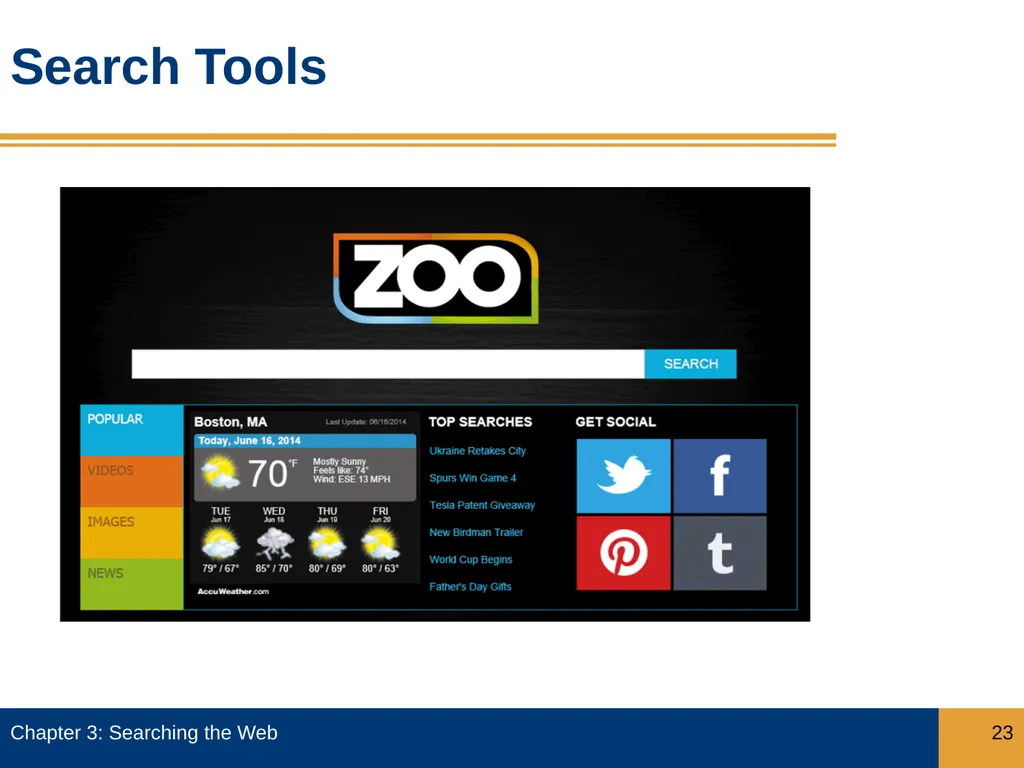 Objectives Describe how search engines work, and - slide 23 of 37