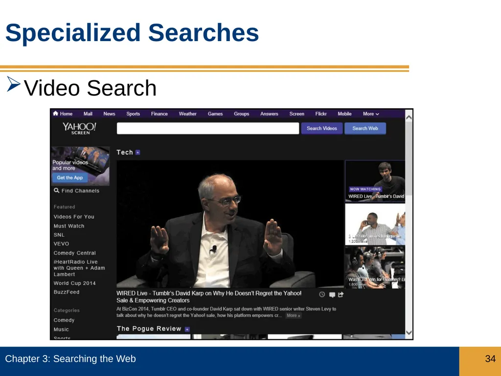 Objectives Describe how search engines work, and - slide 34 of 37