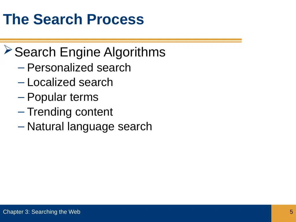 Objectives Describe how search engines work, and - slide 5 of 37