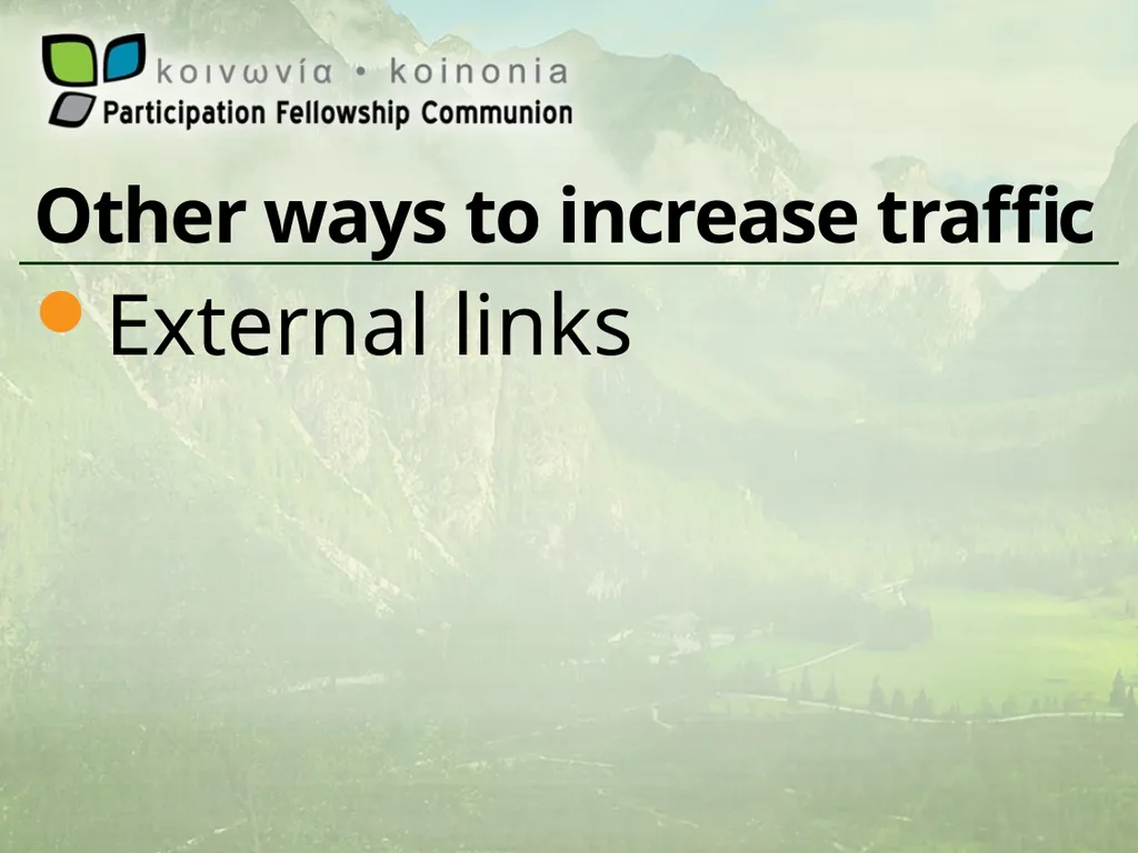 Attracting People to Your Website Increase Your - slide 15 of 20