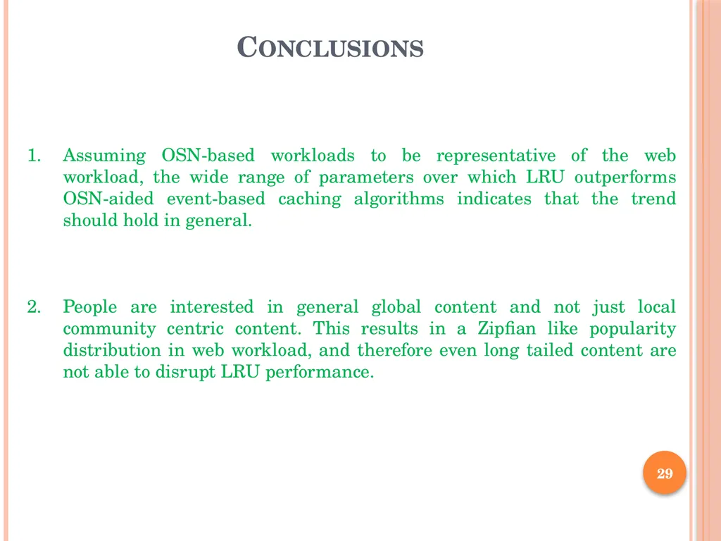 Analysis of the Spread of Information on Twitter - slide 29 of 31
