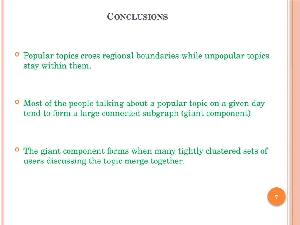 Analysis of the Spread of Information on Twitter - slide 7 of 31