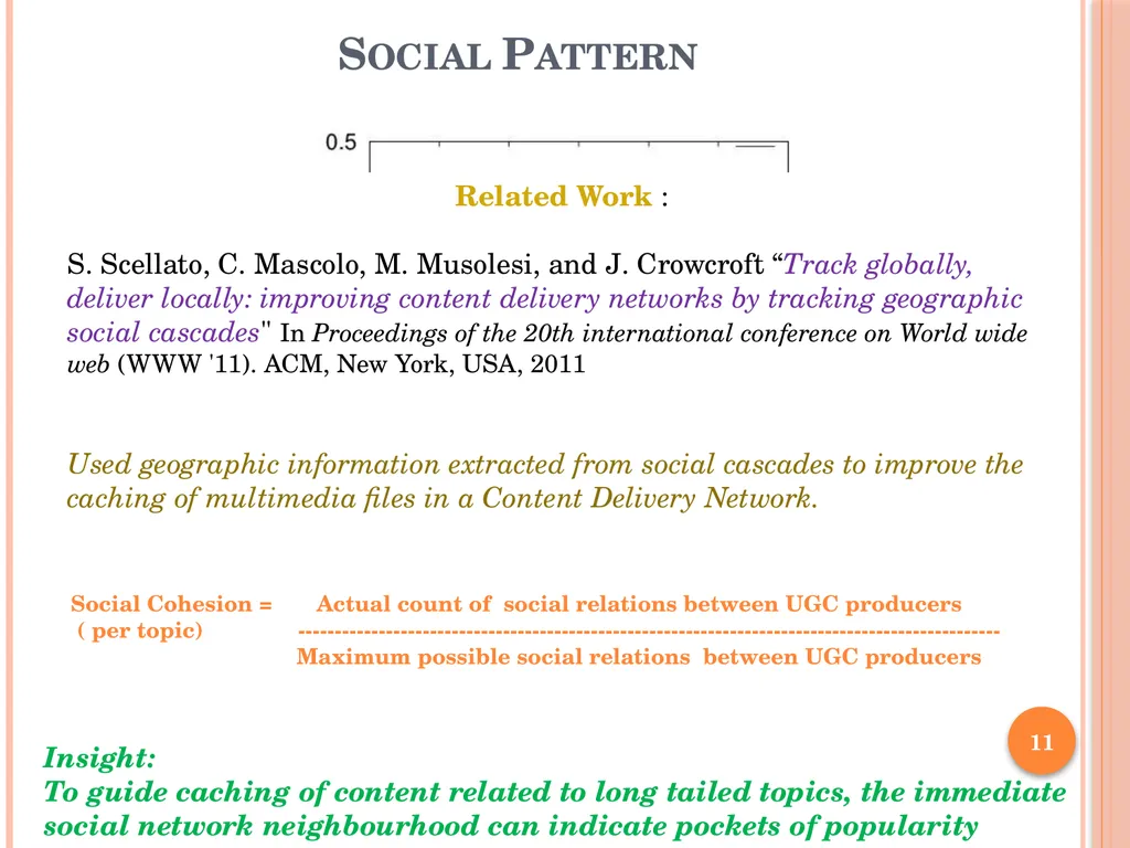 Analysis of the Spread of Information on Twitter - slide 11 of 31