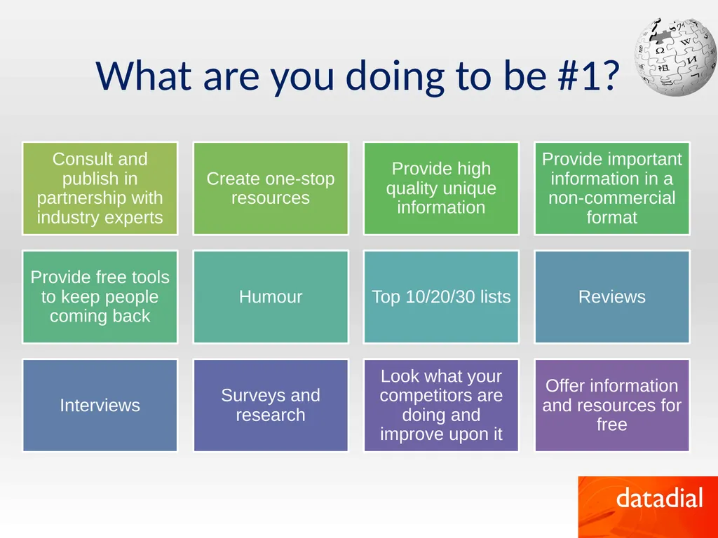 How to be successful online by Robert Faulkner - slide 15 of 26