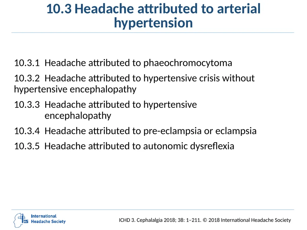 International Classification of Headache Disorders - slide 141 of 166