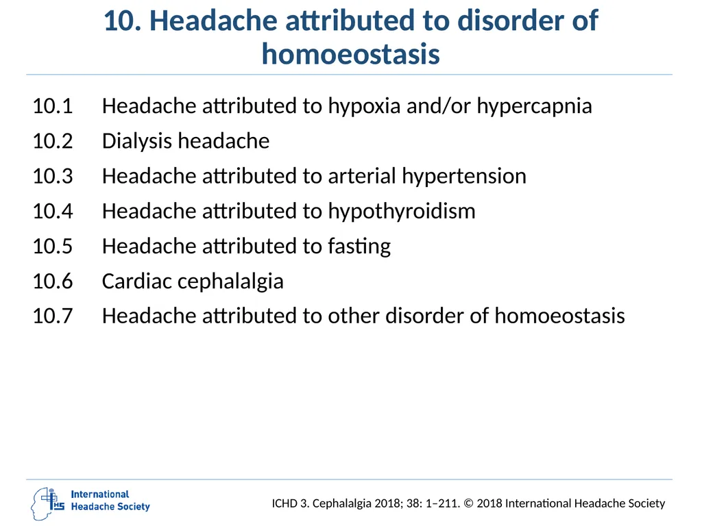 International Classification of Headache Disorders - slide 139 of 166