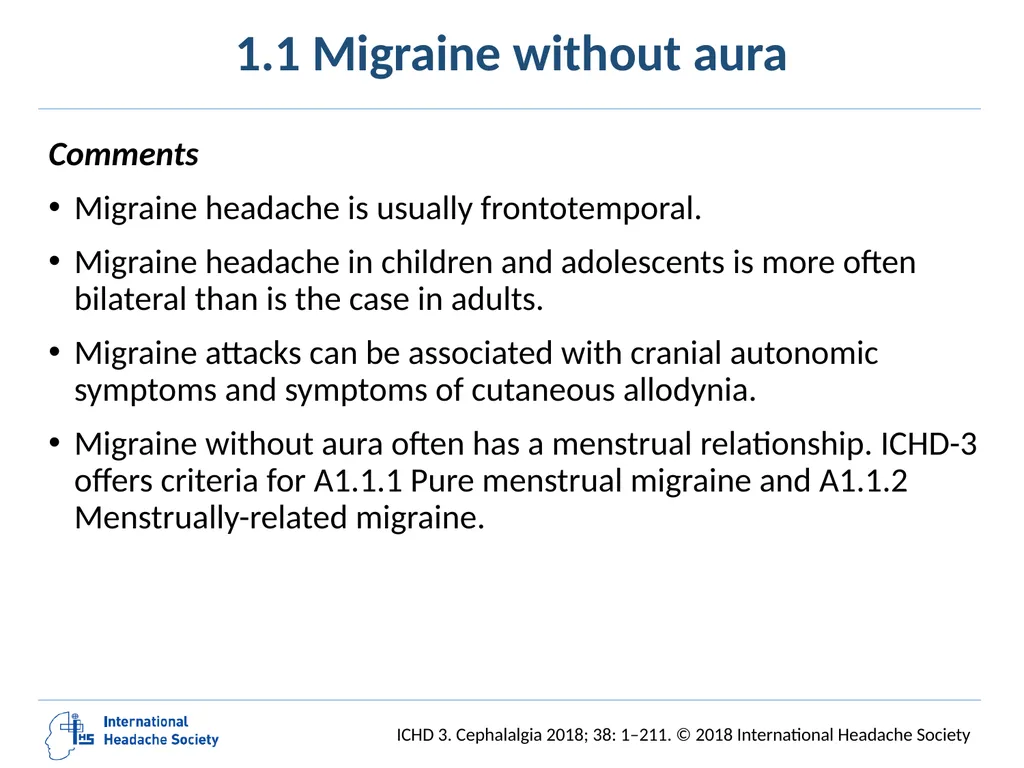 International Classification of Headache Disorders - slide 14 of 166