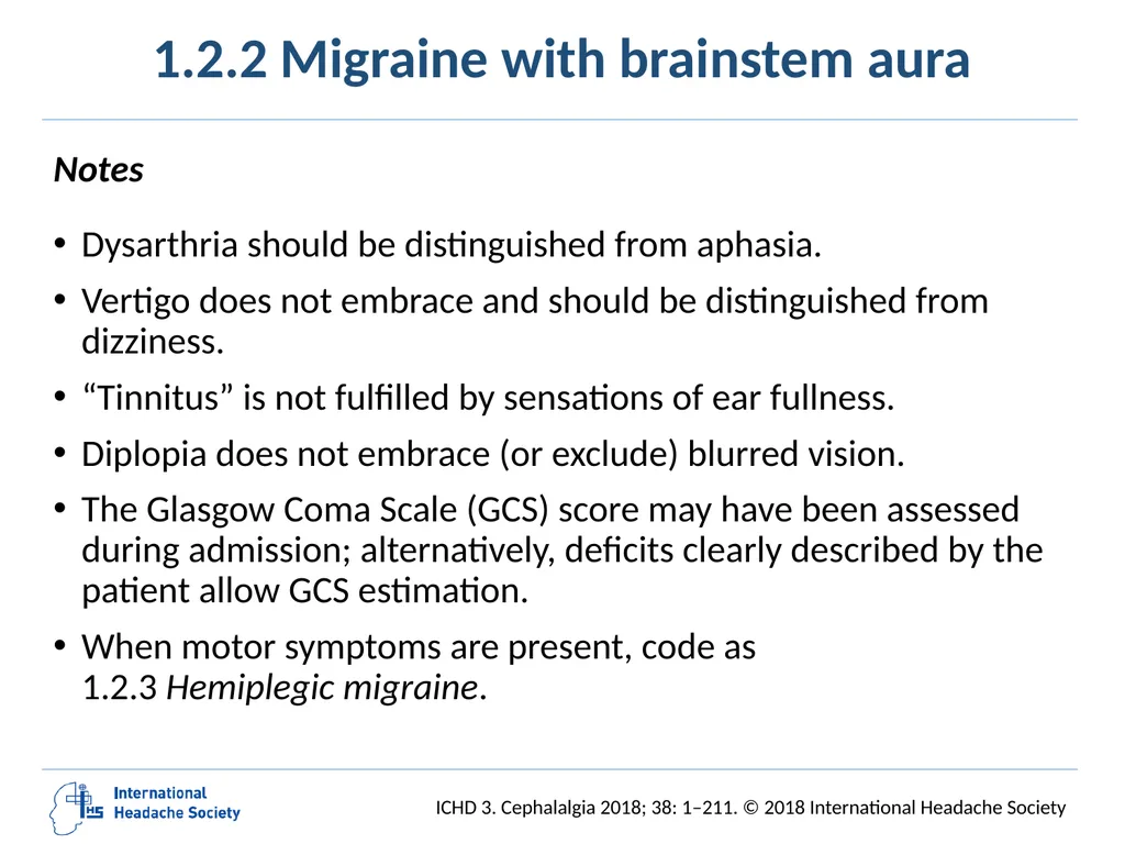 International Classification of Headache Disorders - slide 22 of 166