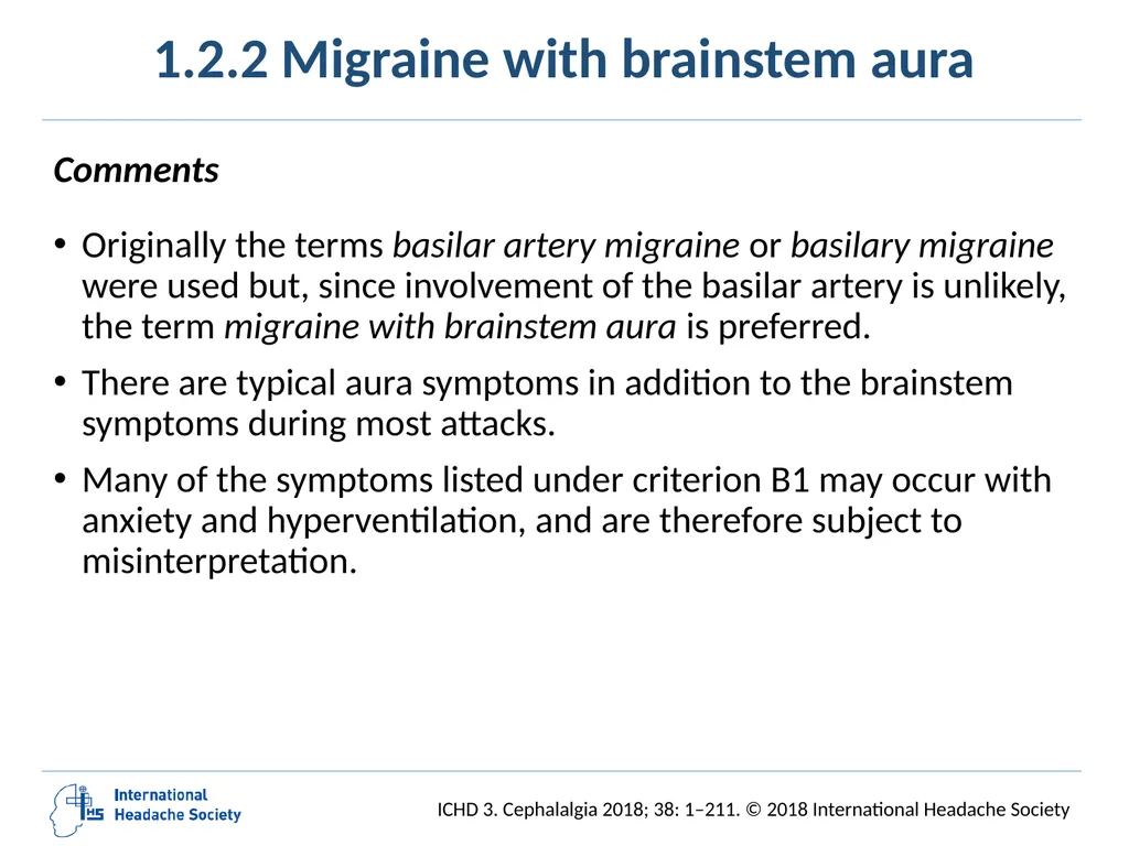 International Classification of Headache Disorders - slide 23 of 166