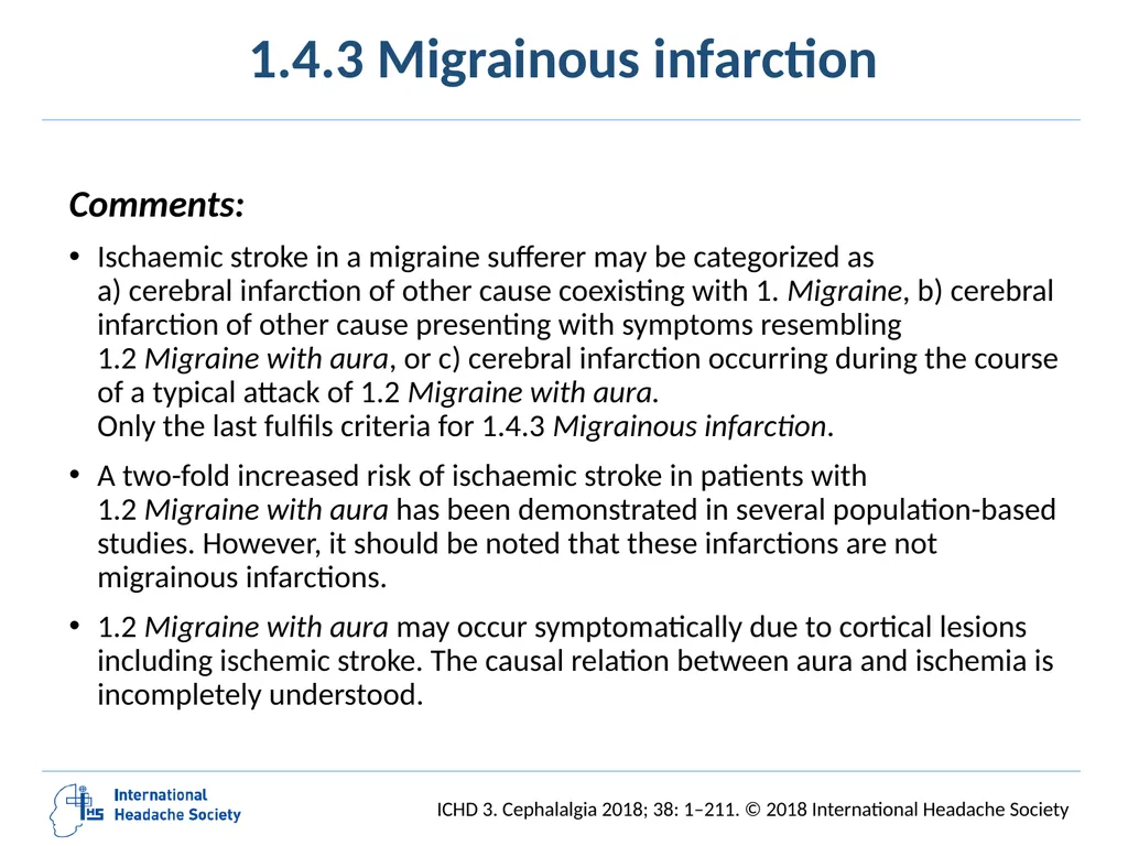 International Classification of Headache Disorders - slide 38 of 166