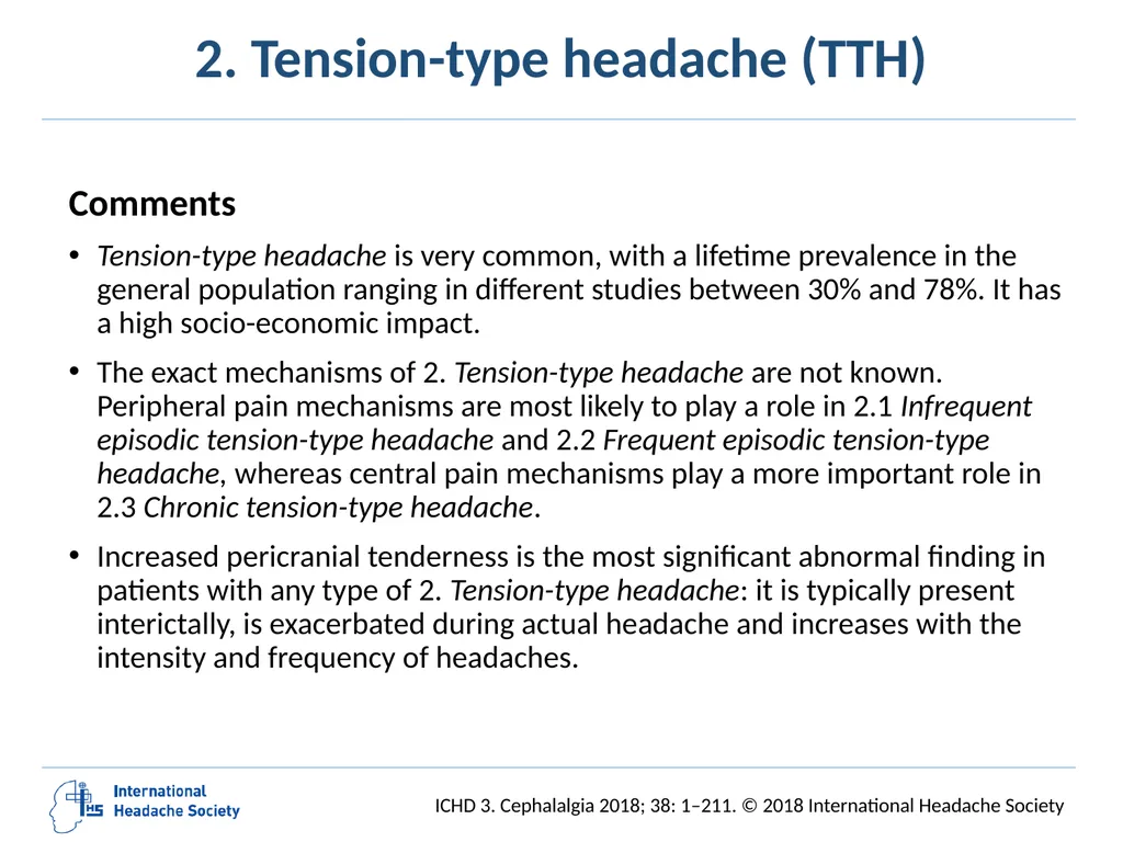 International Classification of Headache Disorders - slide 45 of 166