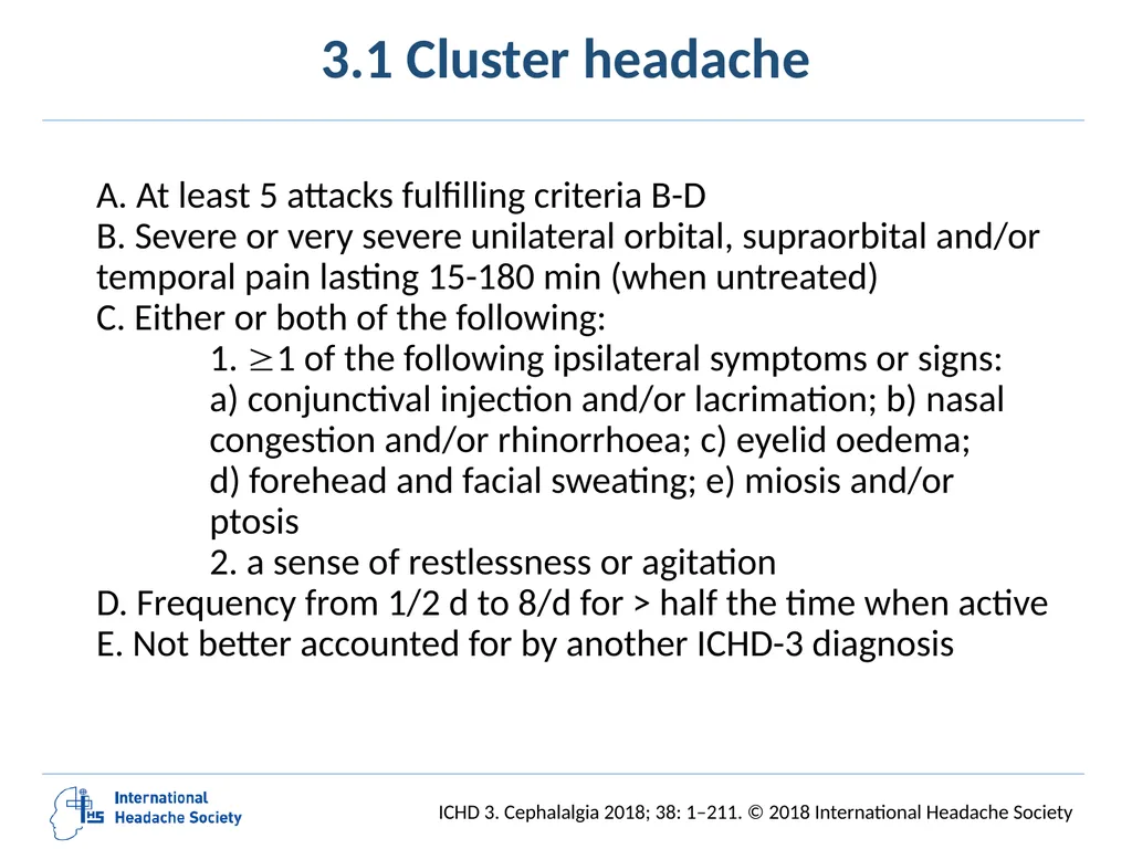 International Classification of Headache Disorders - slide 55 of 166