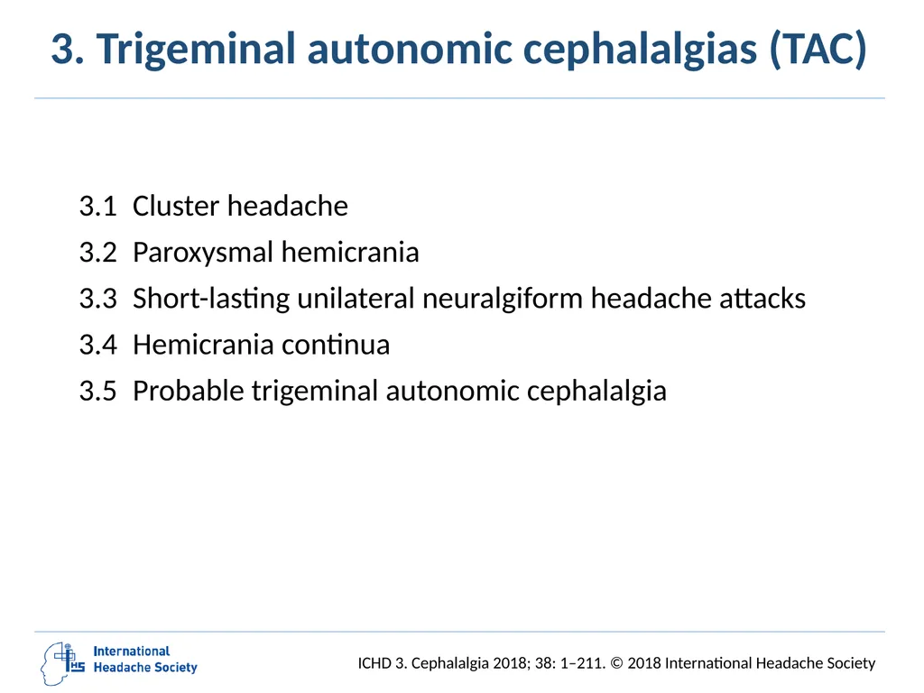 International Classification of Headache Disorders - slide 54 of 166