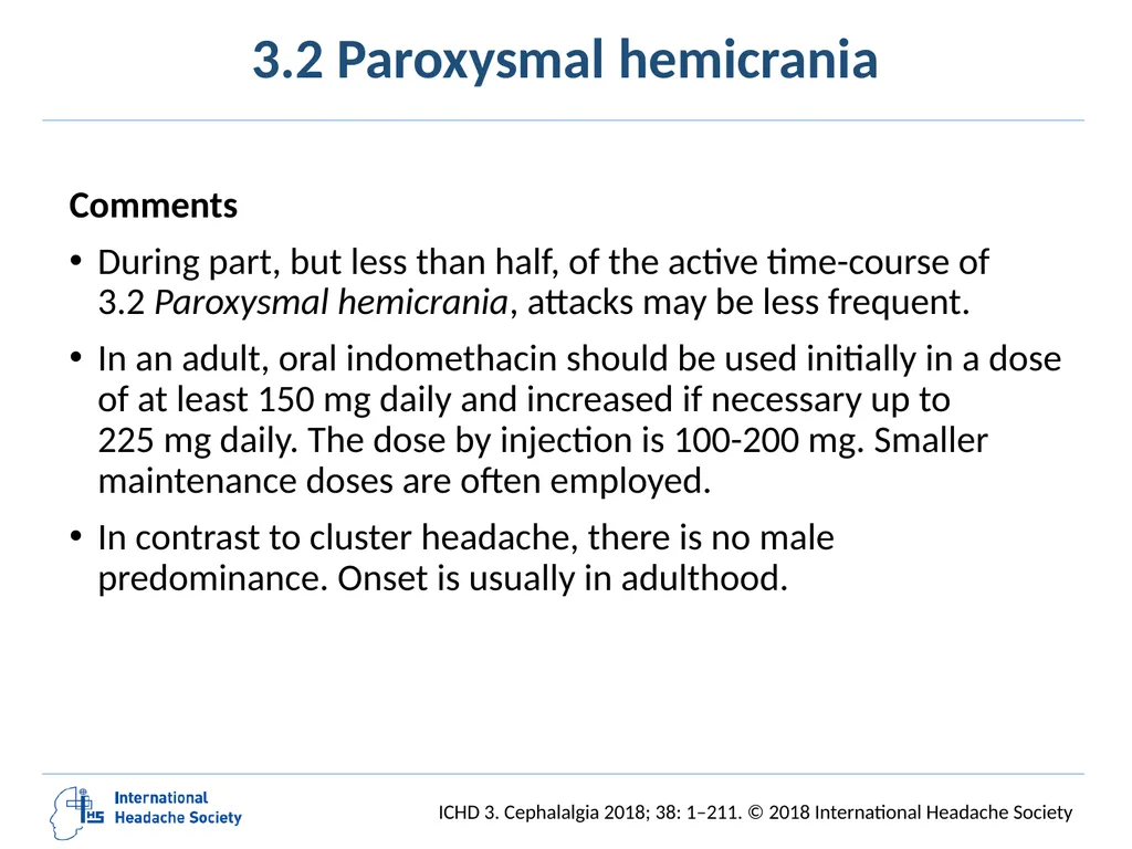 International Classification of Headache Disorders - slide 59 of 166