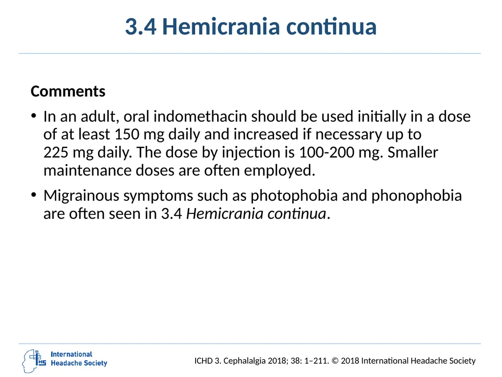 International Classification of Headache Disorders - slide 70 of 166