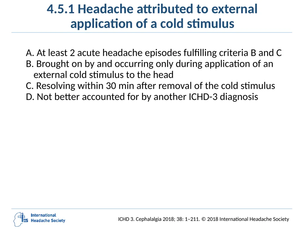 International Classification of Headache Disorders - slide 79 of 166
