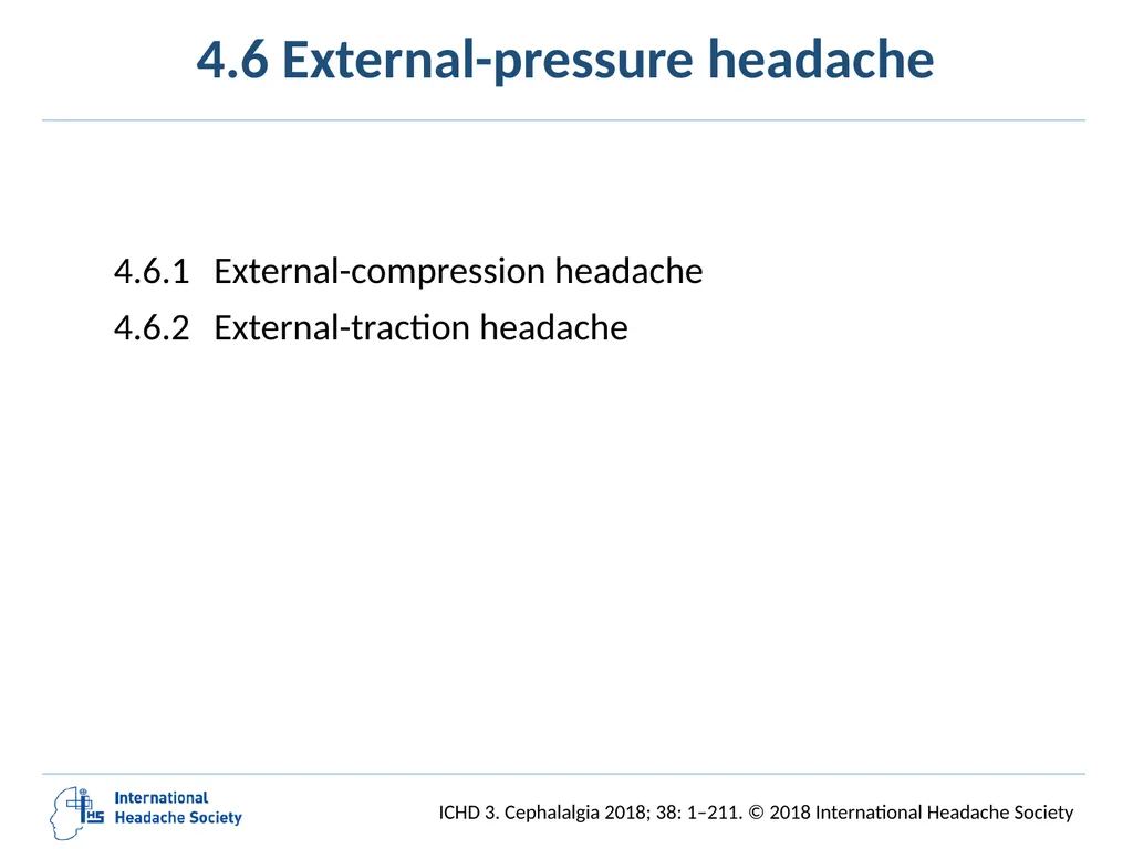 International Classification of Headache Disorders - slide 81 of 166