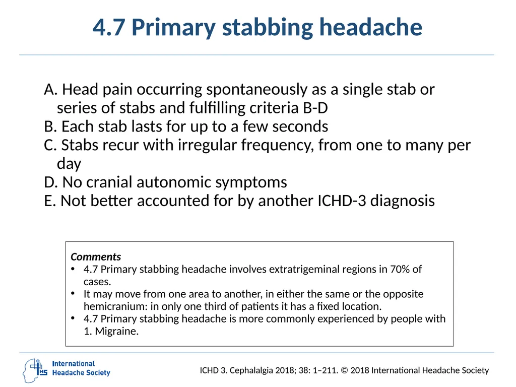 International Classification of Headache Disorders - slide 84 of 166