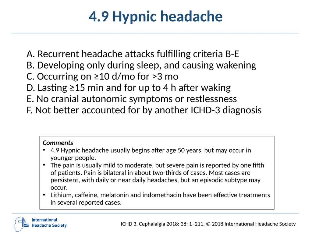 International Classification of Headache Disorders - slide 86 of 166