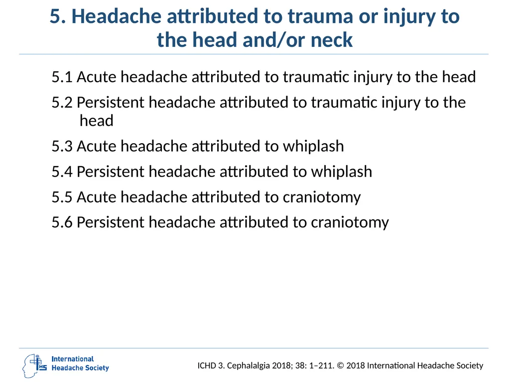 International Classification of Headache Disorders - slide 92 of 166