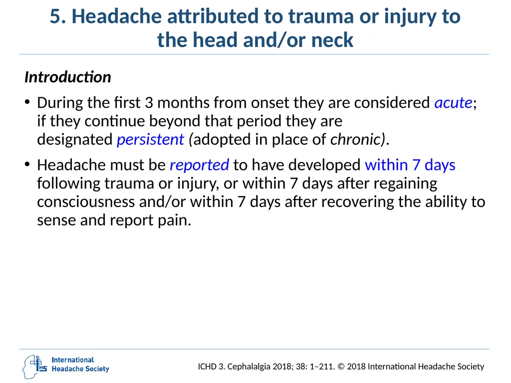 International Classification of Headache Disorders - slide 93 of 166