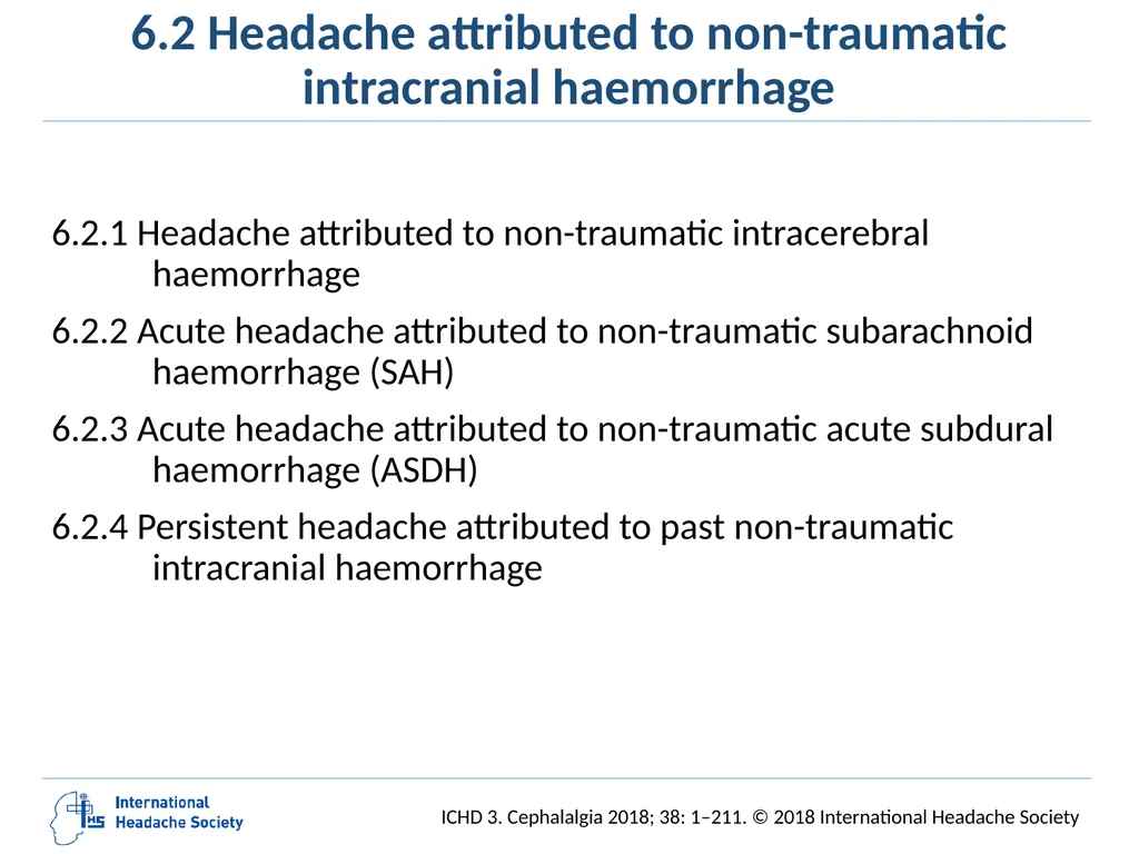 International Classification of Headache Disorders - slide 99 of 166