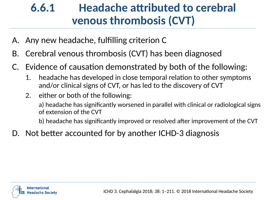 International Classification of Headache Disorders - slide 108 of 166