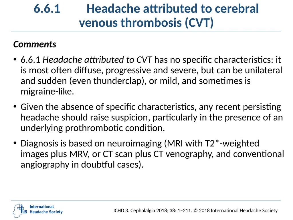 International Classification of Headache Disorders - slide 109 of 166