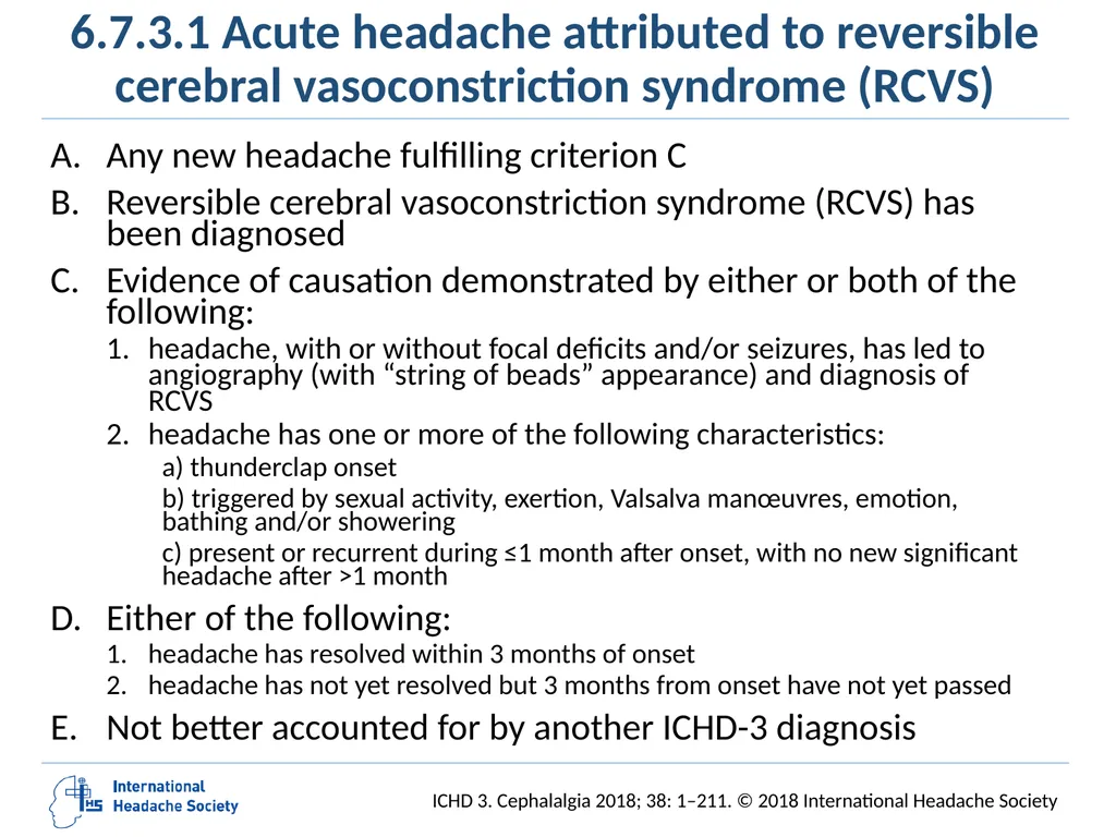 International Classification of Headache Disorders - slide 112 of 166